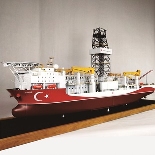 200cm exploration ship model enterprise customized exhibition transoceanic drilling ship model Haiyifang ship model factory