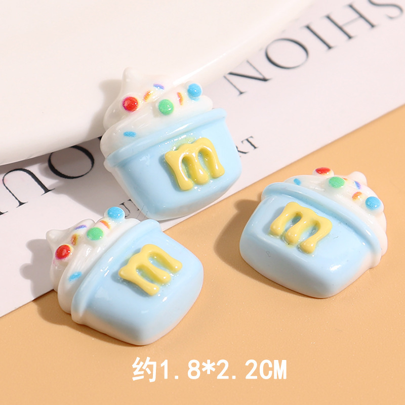 diy 樹脂 M ビーンズ楽しいチョコレートシミュレーション M ビーンズ表現ビスケットクリーム携帯電話ケースマニキュア diy ジュエリーアクセサリー|undefined
