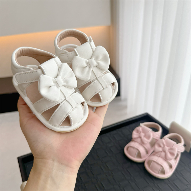 Summer One Year Old Baby Girl Sandals 6-12 Months Baby Sandals Baby Princess Shoes Soft Sole Toe Toddler Shoes