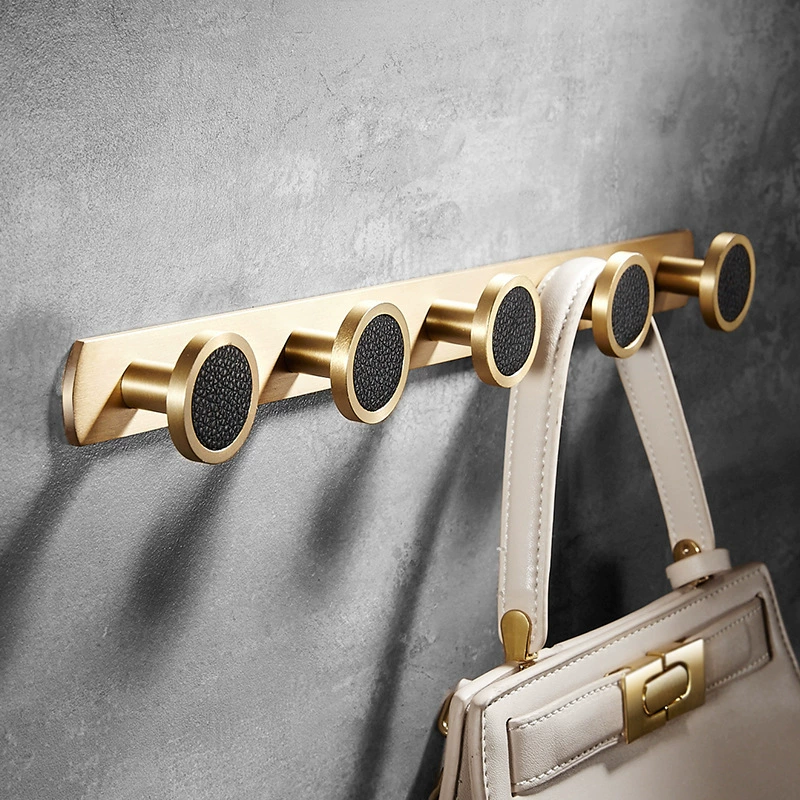 Скандинавский латунный крючок для ванной комнаты, крючок для одежды, настенный задний крючок для двери, настенный крючок для полотенец для ванной комнаты, креативный