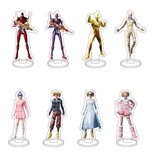 Peace Elite Subway Survival Peripheral Acrylic Stand Accessories Desktop Stand Ornaments as Gifts for Friends