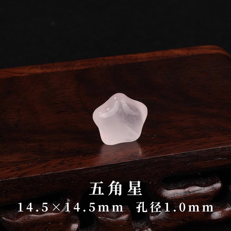 天然水晶アクセサリー 蓮の実型小ペンダント 和田玉小ペンダント飾り 小滴溜手飾りDIYアクセサリー|undefined