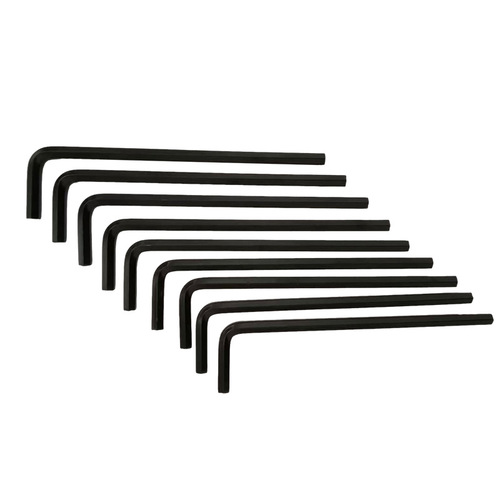 Hexagonal key flat head hexagonal wrench hardware tool accessories steel L-shaped industrial hexagonal wrench