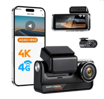 Cross-border 3.69inch New Model HD 4K+4G Dash Cam ADAS HD Night Vision BSD Front and Rear Recording (Driving recorder) - 4g-z66