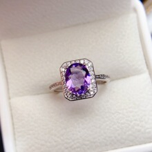 �羳���R�d��Ȼ��ˮ����ָS925�y��ʯ7*9���N���Ů�OӋ��С��