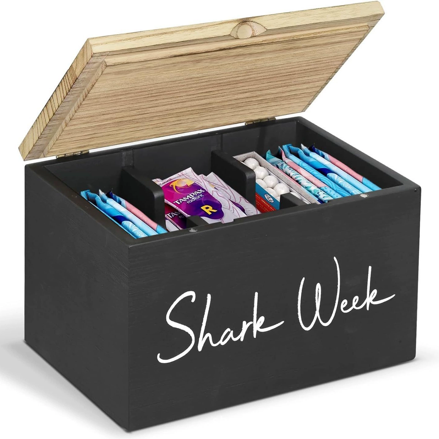 Для ванной комнаты женские принадлежности деревянная коробка для хранения раскладушки тампон деревянная отделка коробка для домашнего хранения из массива дерева