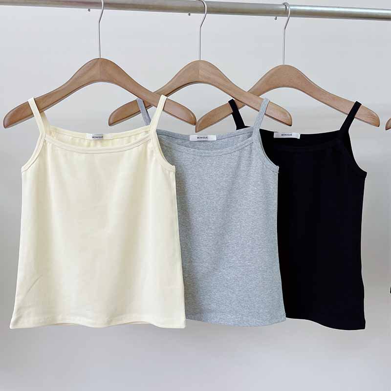 Pure Cotton Camisole for Women, 2025 Summer New Style, Base Layer Top, Thin Cotton, Fashionable and Versatile Pure Cotton Camisole for Women, 2025 Summer New Style, Base Layer Top, Thin Cotton, Fashionable and Versatile