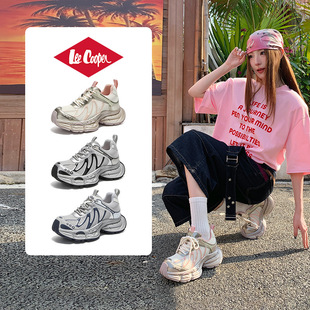 Lee Cooper�ϵ�ЬŮ2026�����ɸ�Ь�ٴ�ins���e6cm�����\��С��Ь