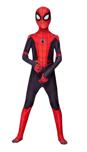 COS Spider-Man Spidey-Verse Suit Adult and Kids Anime Halloween Venom Miles Suit