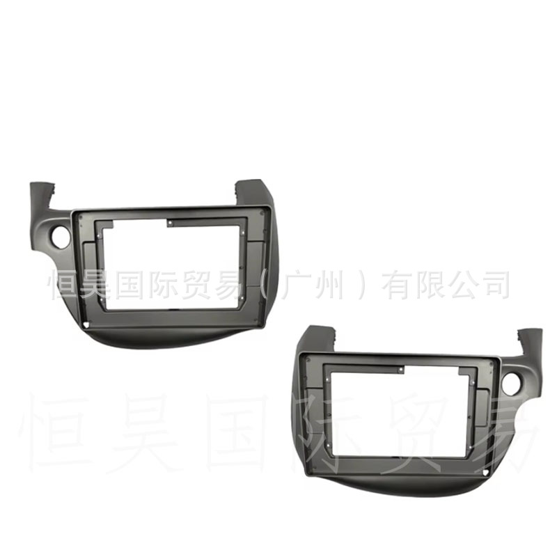 (2개) 2008-2013 HONDA FIT JAZZ FIT 탐색 얼굴 프레임 안드로이드 중앙 제어 대형 화면 프레임 세트 프레임에 적용 가능