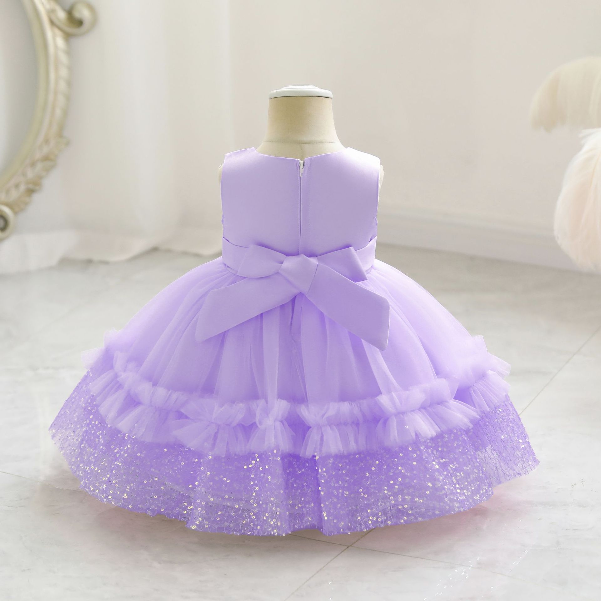 vestido de princesa infantil