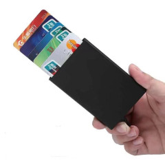 メーカー卸売りアルミ合金クレジットカードケース名刺ケース自動カードケース消磁防止rfid金属カードケース
