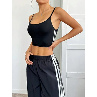 厂家直销现货代发欧美休闲裤女装2025夏季新款宽松潮流百搭长裤子