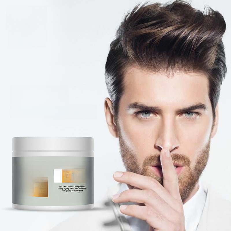 PURC cross-border retro hair oil big back styling hair wax origin source explosions lasting styling hair mud