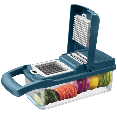 Multifunctional vegetable cutting artifact household potato peeling dicing device kitchen shredded radish grater slicer