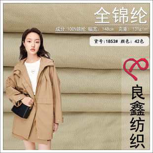 Factory direct spot windbreaker nylon cotton sense Zou fabric clothing fabric down jacket luggage fabric