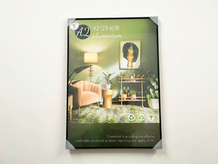 Modern Simple A3 Narrow Edge Aluminum Alloy Photo Frame A2 Frame Mounted Wall Advertising Poster Frame A4 Certificate Frame