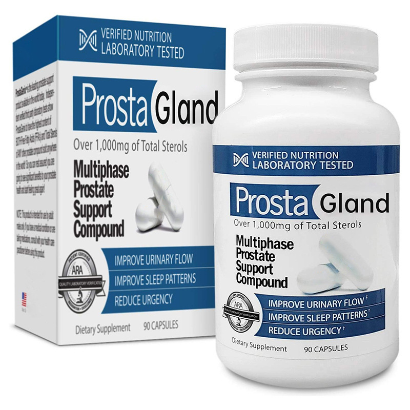 Tk Amazon Cross-Border Bestseller 90 Capsules Prostate Capsules Prostagland Source Factory Wholesale Health Supplements
