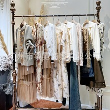 上海品牌折扣女装品牌尾货库存服装货盘批发清货货源尾单清货衣服