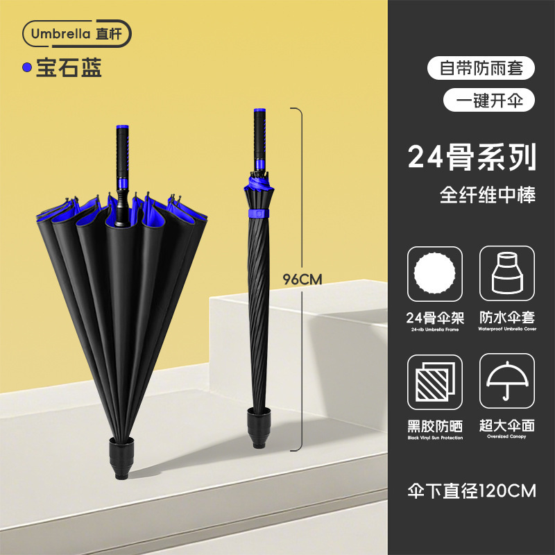 全自动晴雨伞批发劳斯莱斯加厚加大号开收两用热卖遮阳伞长柄雨伞|undefined