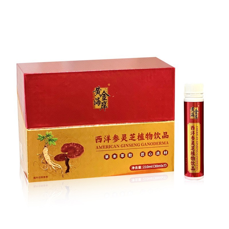 미국 인삼 Ganoderma lucidum 식물 음료