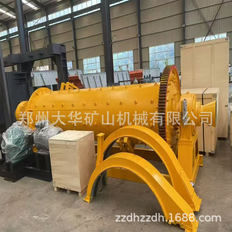 2025厂家直供石英砂卧式球磨机 连续式金矿球磨机生产线设备