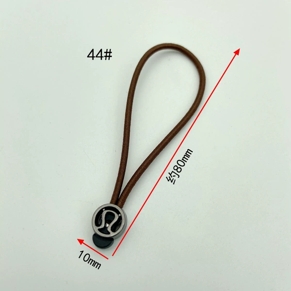44# gun black head dark coffee color rope (piece)
