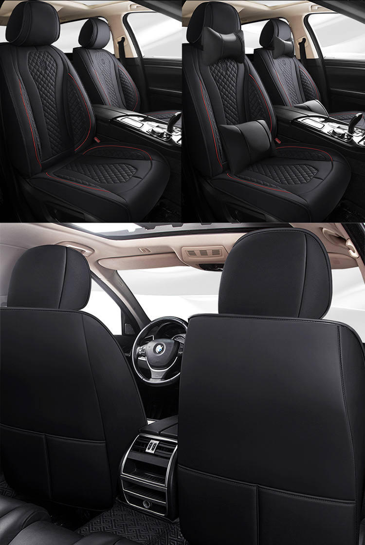25-Year New Model Wear-Resistant Leather Full-Cover Breathable All-Season Universal Car Seat Cushion High-End Manufacturer Wholesale