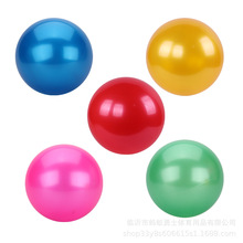 一件代发批发南树运动儿童玩具PVC玩具球充气拍拍球纯色珠光
