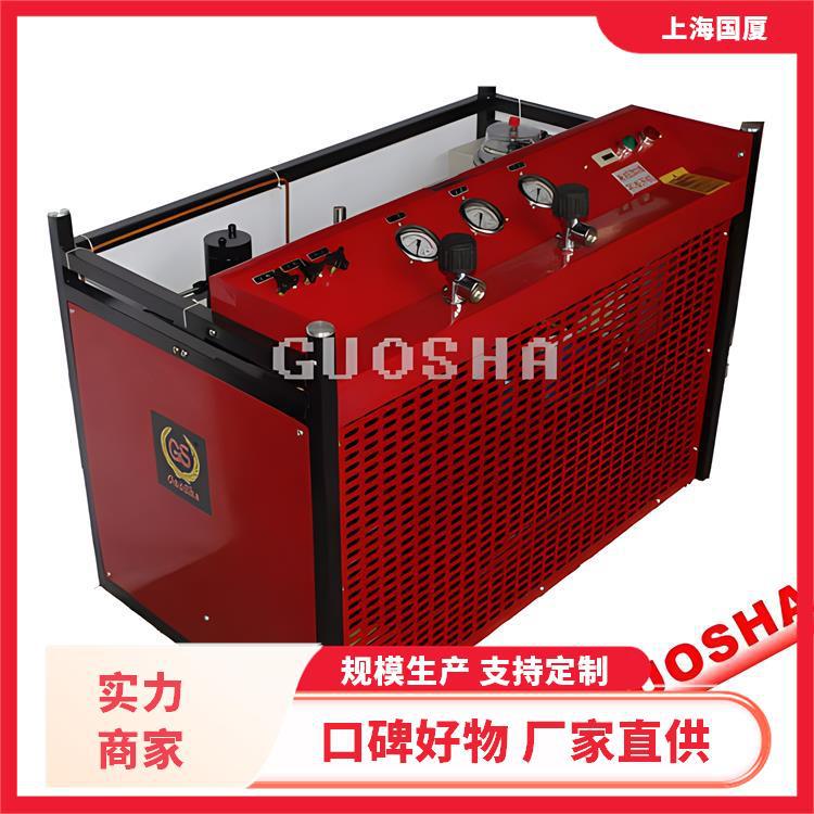 20兆帕潜水空气呼吸器充气泵/200公斤压力呼吸器充气泵 国厦厂家