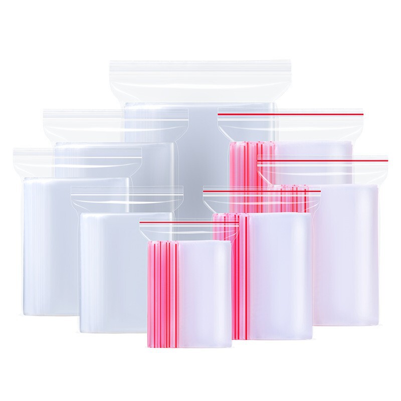 6糸pe自封袋透明厚手食品アクセサリー分注袋プラスチックシールポケット収納包装袋卸売り|undefined