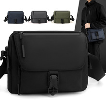 WEPOWER新款简约通勤男士单肩包休闲轻便小背包日常出行斜跨包