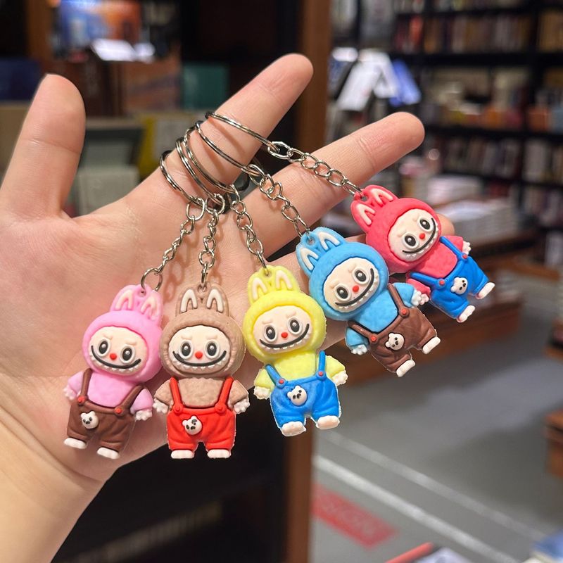 クロスボーダー漫画の出っ歯少年リトルシープキーホルダーかわいいバッグペンダントカップルギフトペンダント車のキー卸売|undefined
