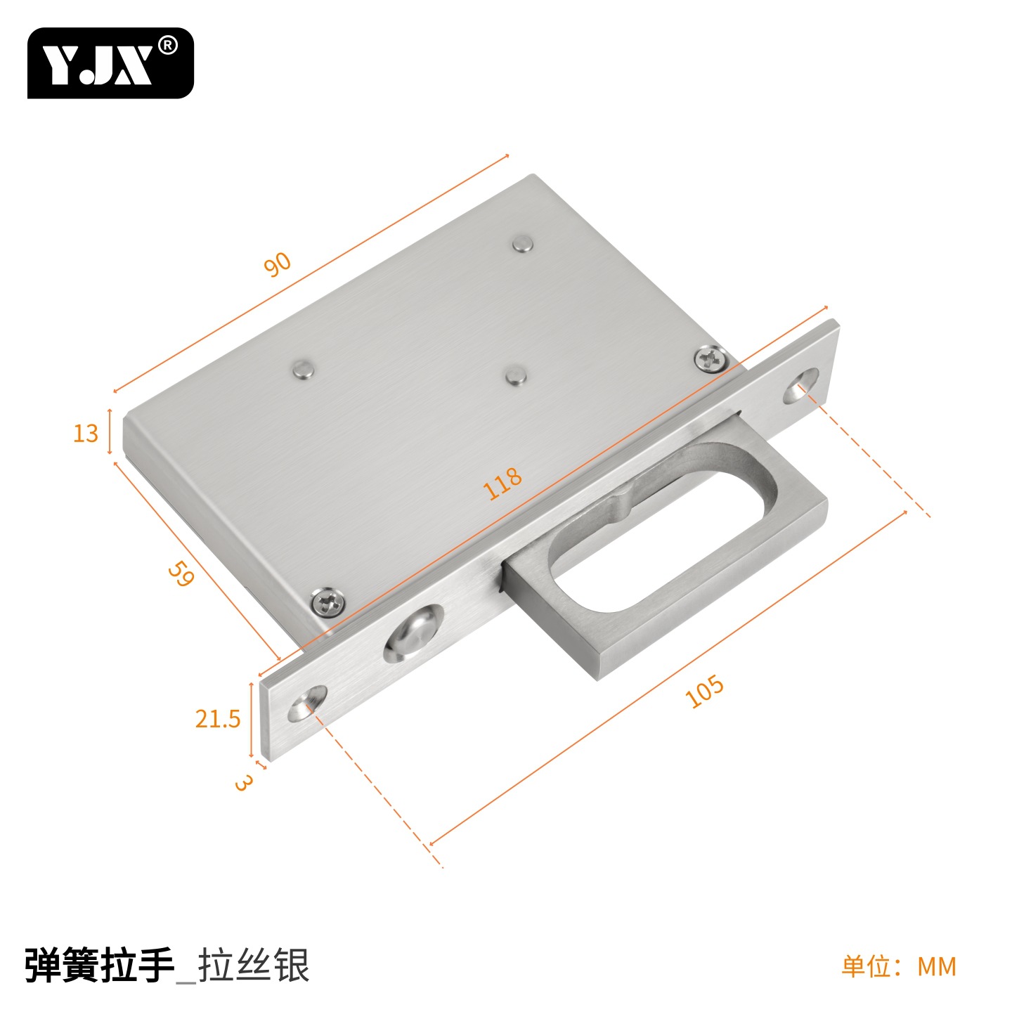 Presione el mango de la puerta de bolsillo enlazada cerradura accesorios de hardware puerta deslizante cerradura corredera puerta escondida perno de puerta invisible image 28