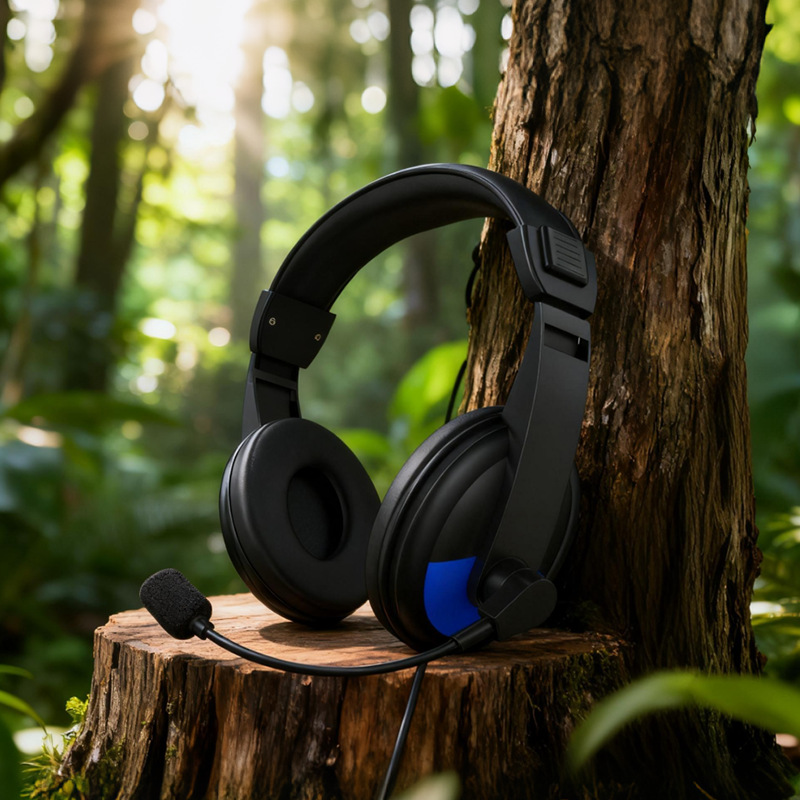 Nuevos auriculares con micrófono de baja latencia 3.5mm auriculares de computadora de escritorio para juegos de deportes