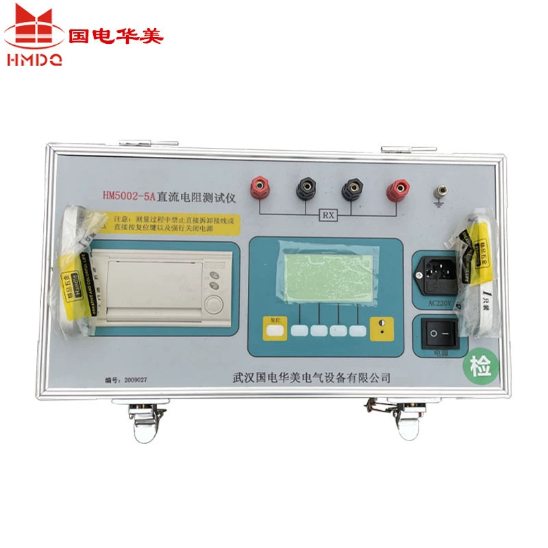 HM5002-5A Тестер сопротивления постоянного тока, 5A Трансформатор нагрузки Тестер сопротивления постоянного тока производитель