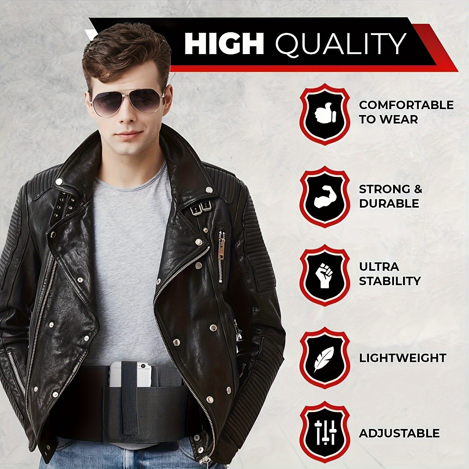 FlexGuard Tactical Belly Holster