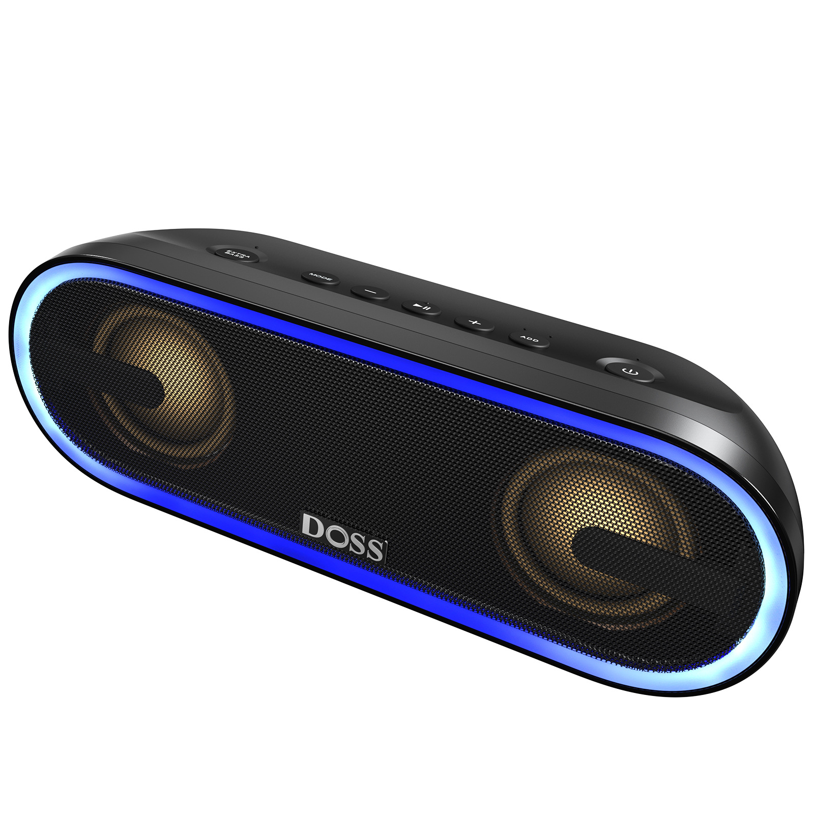 DOSS Bluetooth Speaker SoundBox Pro Outdoor Waterproof Drop-resistant TWS Stereo Card HIFI Subwoofer