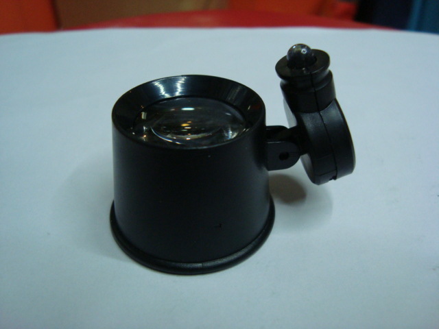 修钟表放大镜 工具带灯仪表眼罩穿针器显微镜学生实验品