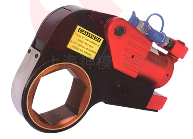 神模 KTXM20中空式液压扭矩扳手 铝钛合金液压扳手 手控阀/电动泵