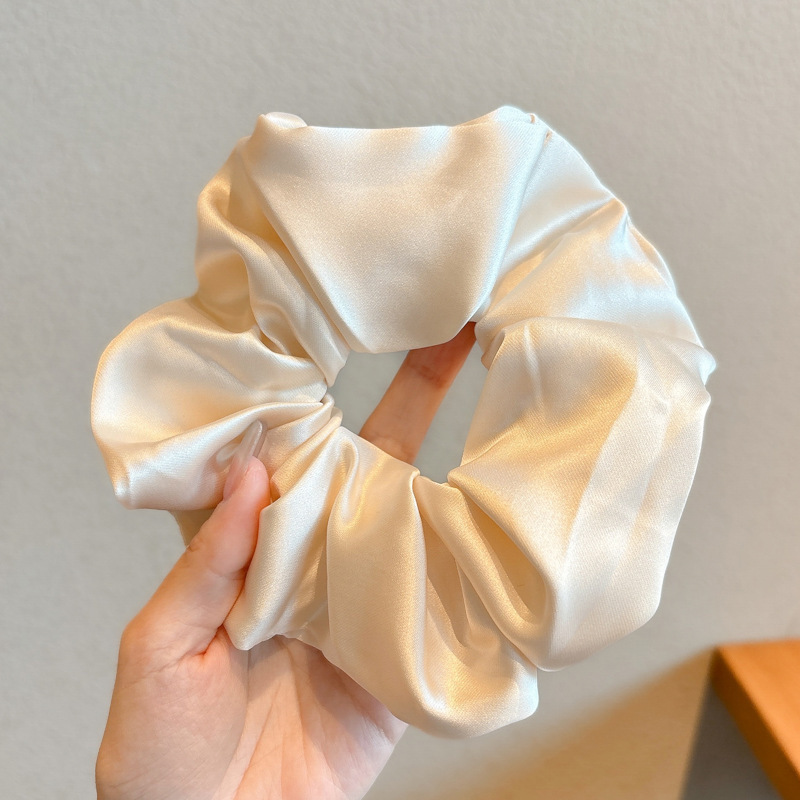 布艺碎花大肠发圈学院风少女心蕾丝花边发绳甜美蝴蝶结扎头发头绳|undefined