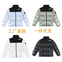 Putian High 90 бархатная американская версия TNF новый 1996 большой сетчатый северный лицо нарукавный пуховик толстый для мужчин и женщин 700 пен
