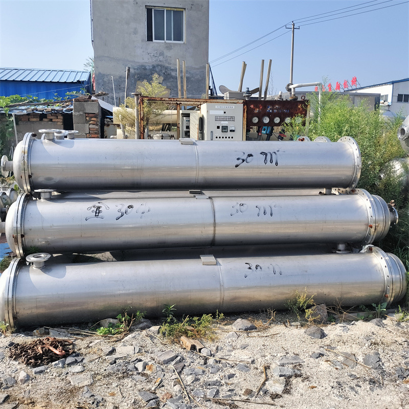 销售二手冷凝器  列管式真空换热设备  化工常压式换热设备