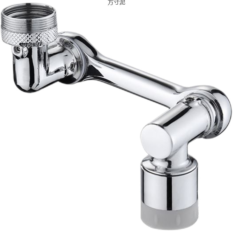 Wholesale of washbasin splash-proof faucet, 1080 degree rotatable lifting mechanical arm, bathroom washbasin extension faucet full figure