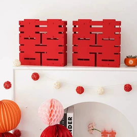 场地布置道具;吊旗/三角旗;拉花、彩带