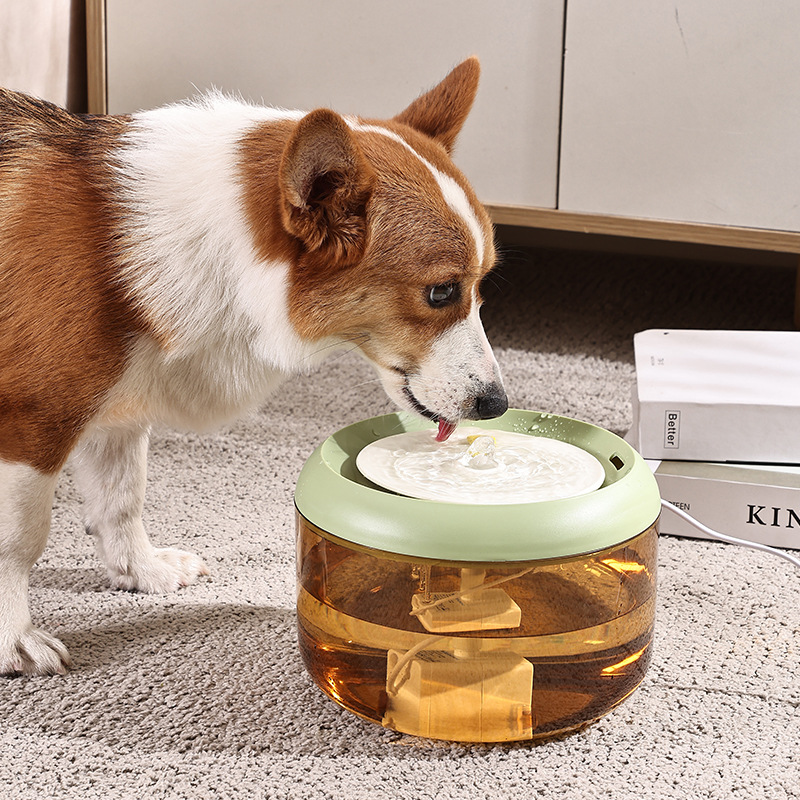 Pet Smart Water Fountain, Yongquan Automatic Pet Waterer, Cat Self-Watering Dispenser, Circulating Filtered Water, Pet Drinking Water Magic Device