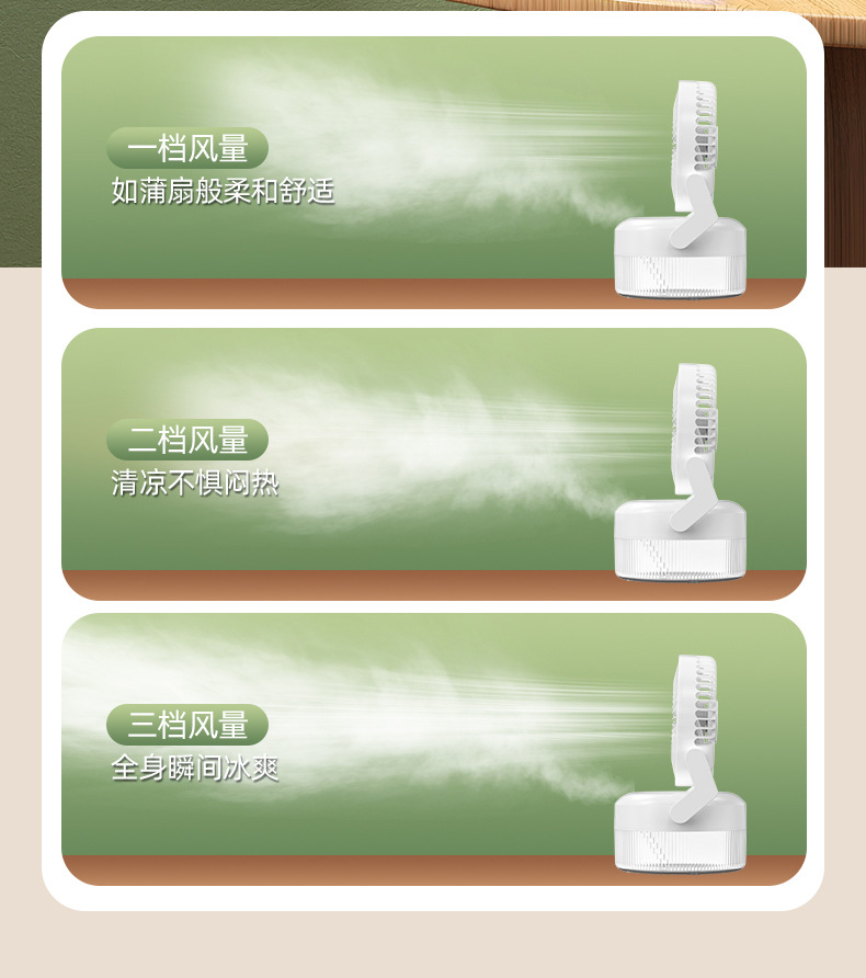 加湿喷雾小风扇