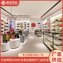 商场包包皮具专卖店产品展示柜公文包陈列柜品牌包包柜台架厂家