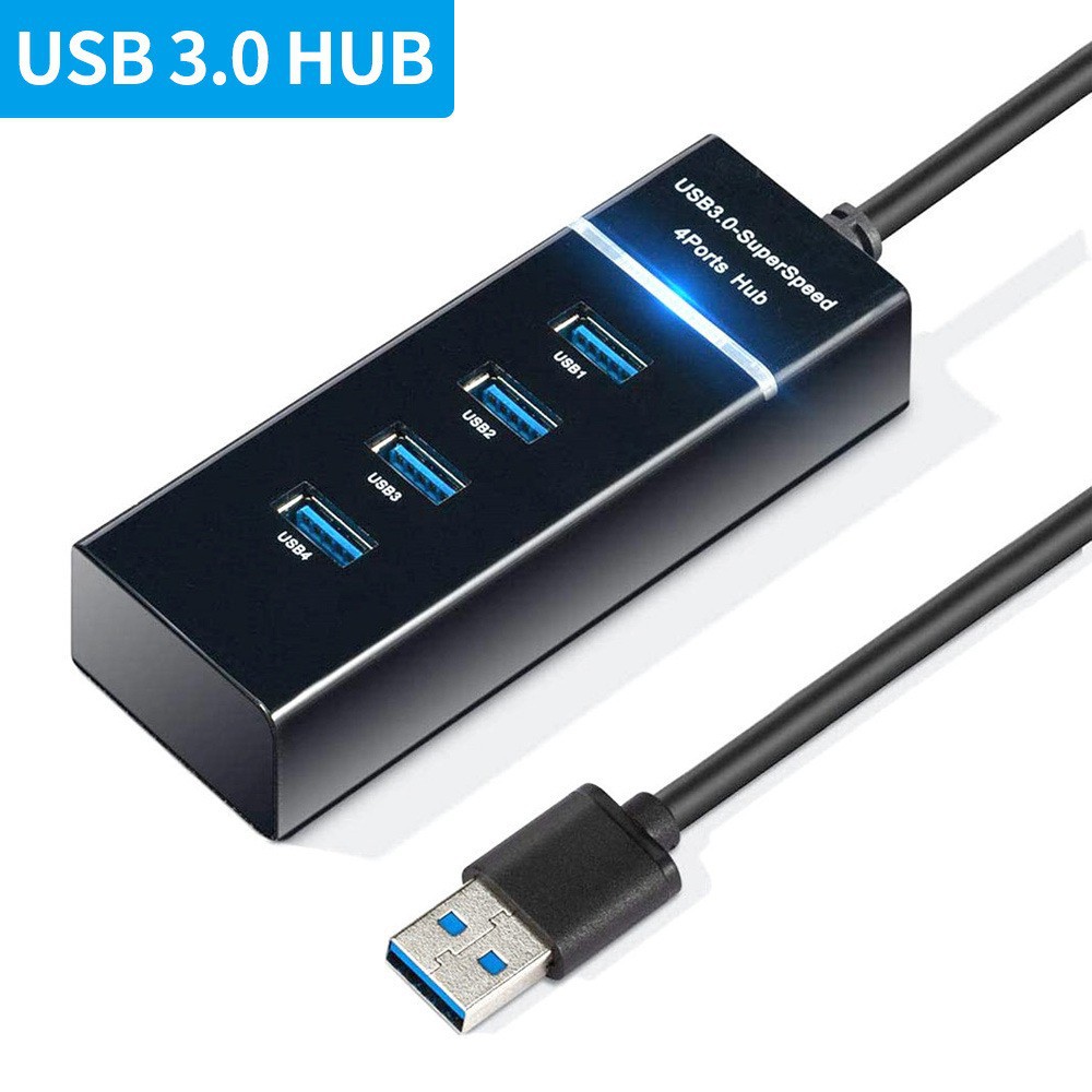 HUB3.0USB4口3.0分线器 3.0集线器hub扩展器 极速usb电脑分线器