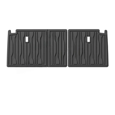 Floor Mats Rubber Waterproof — Universal Foot Pad - lhd-left-hand-drive-hiace-07-ev-rear-seat-back-cushion-all-tpe-special-car
